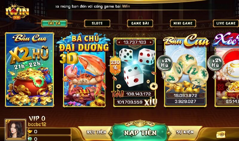 Đặc điểm nổi bật của các sản phẩm game Iwin Club
